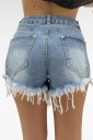 shorts sgambato e sfrangiato street
